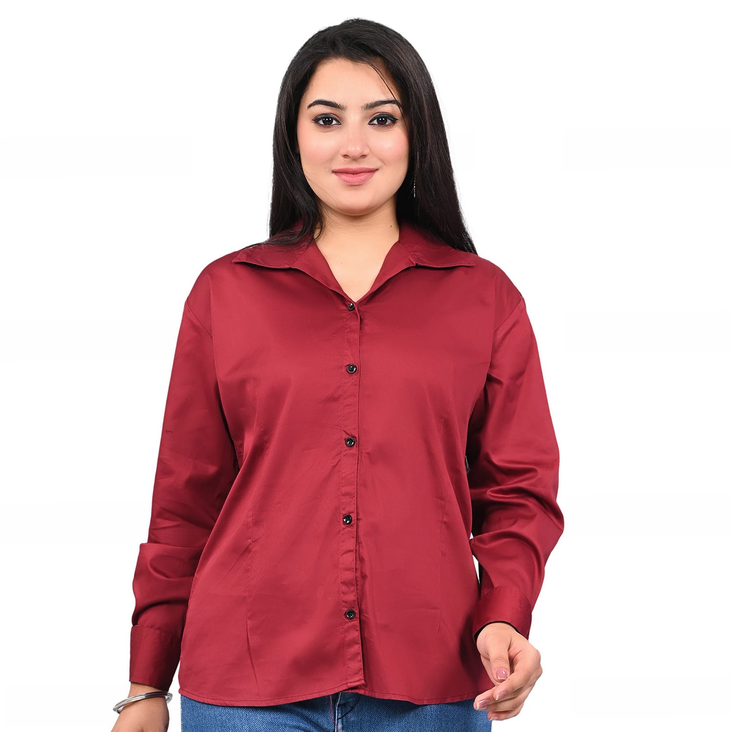 WOMEN'S MAROON SHIRT