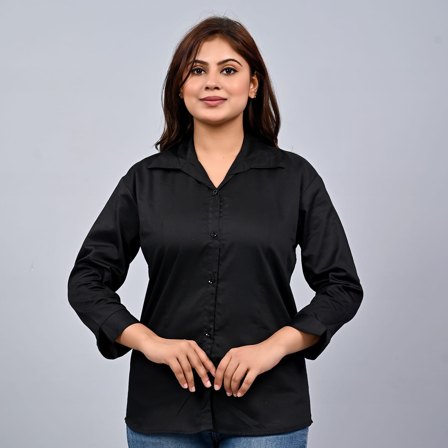 WOMEN'S BLACK  SHIRT