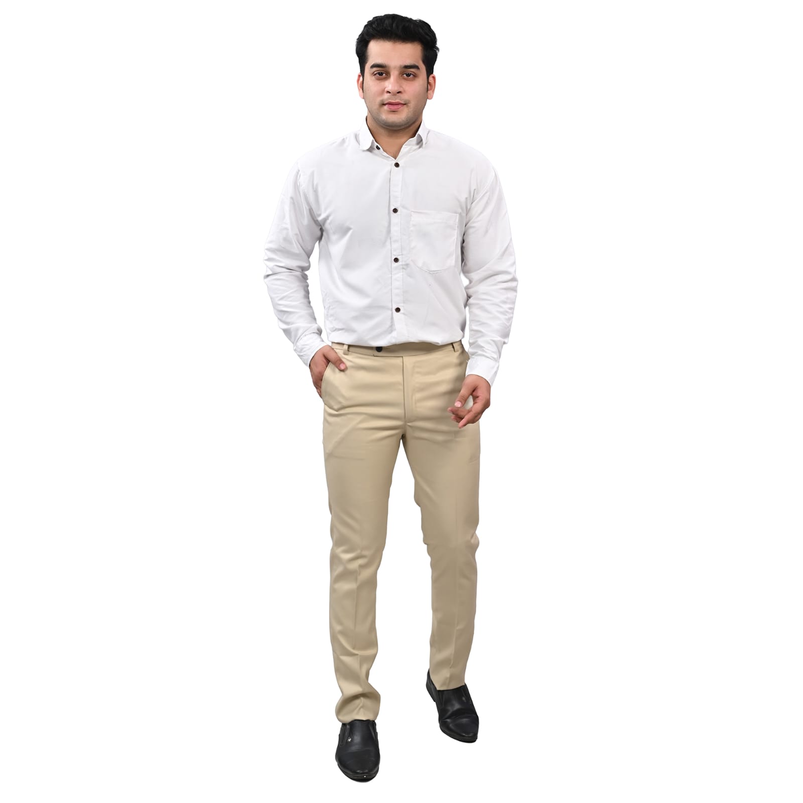 MEN'S CREAM TROUSER