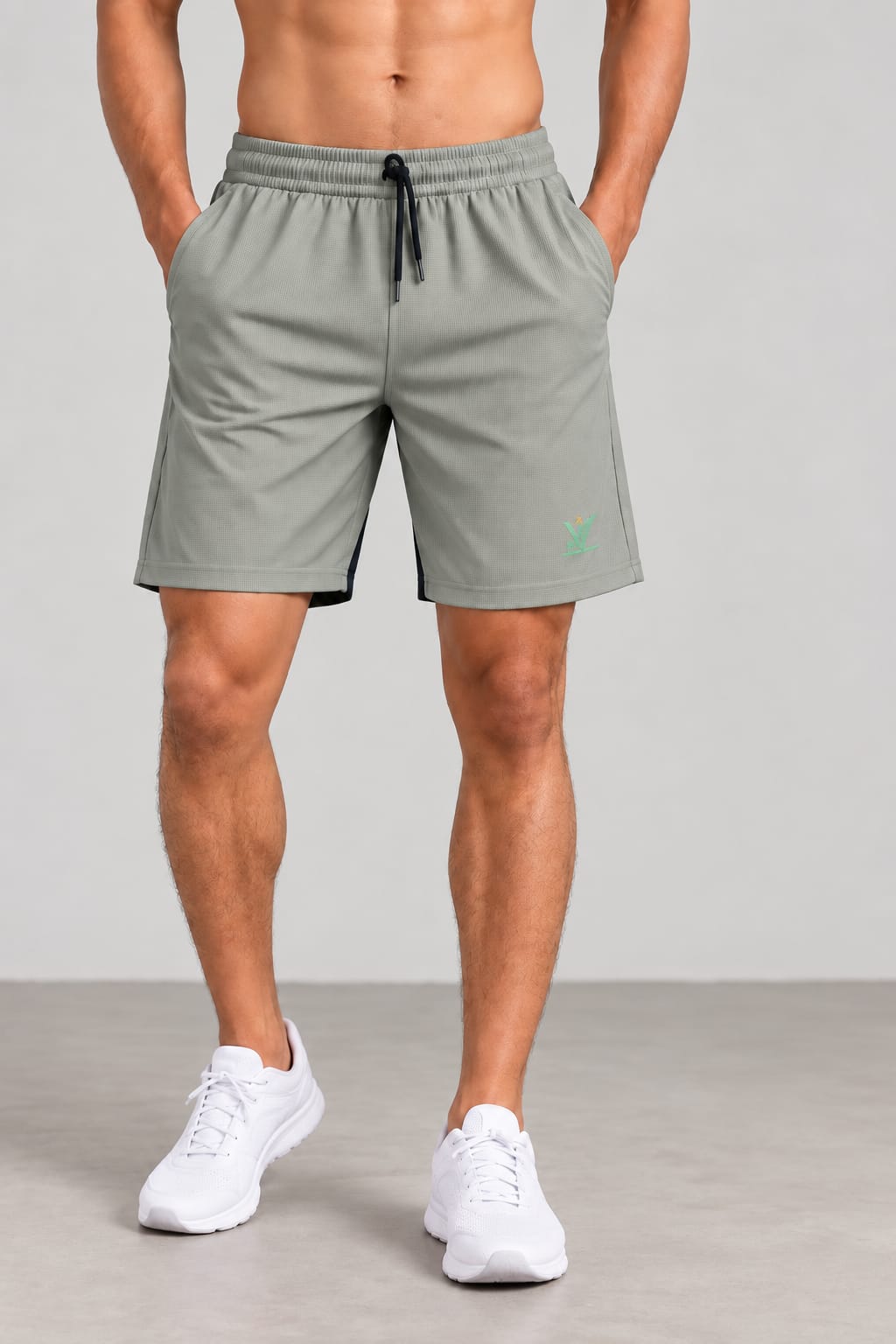 MEN'S DUSTY SAGE GREEN SHORTS