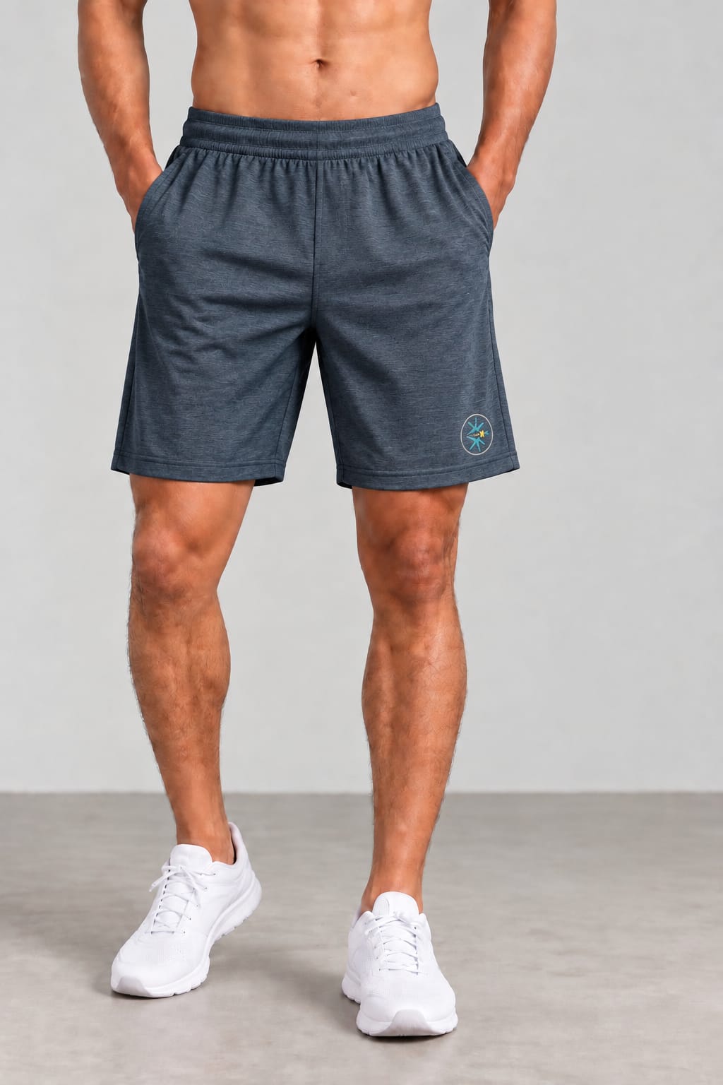 MEN'S DARK SLATE BLUE SHORTS