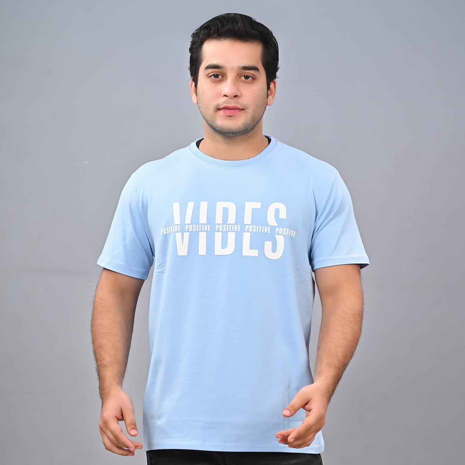 MEN'S SKY BLUE T-SHIRT
