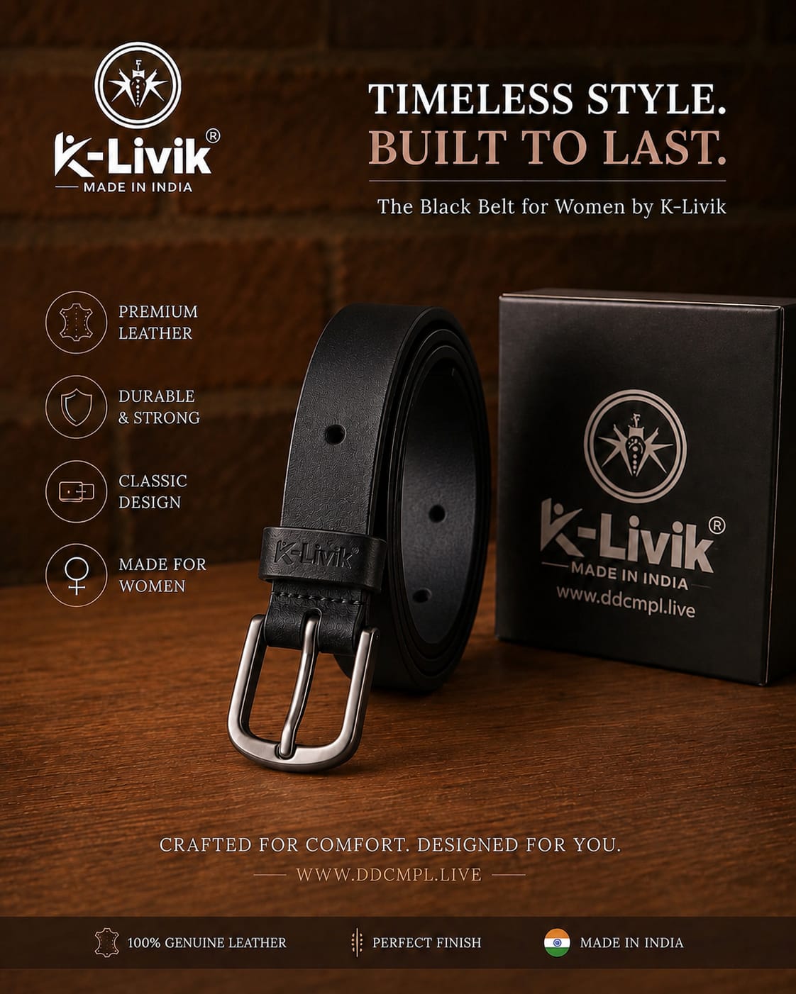 WOMEN'S BLACK BELT