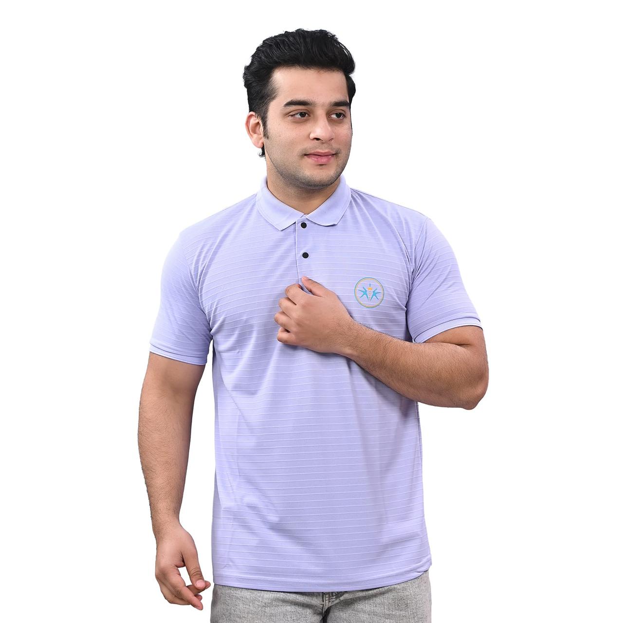 MEN`S PURPLE POLO T-SHIRT