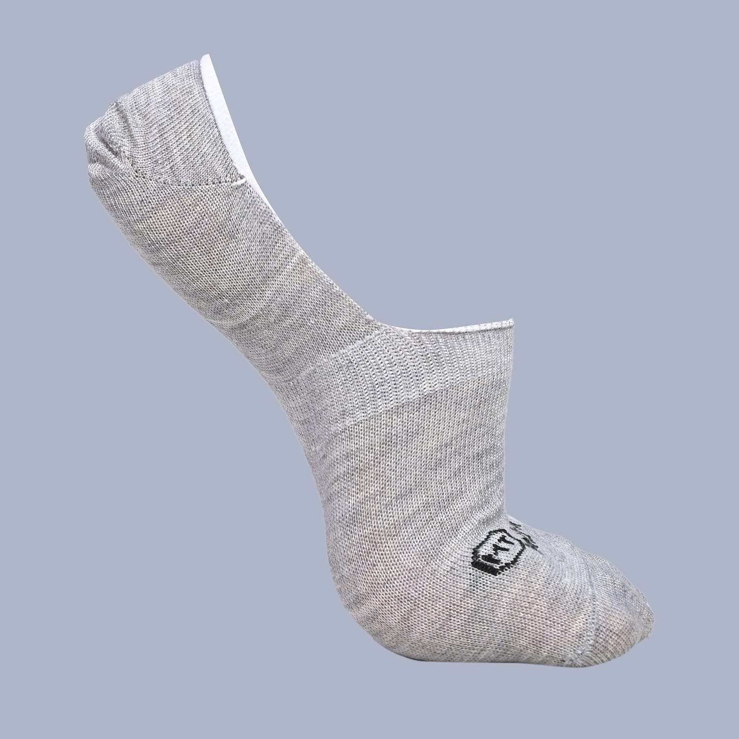 LOAFER WHITE GREY SOCK'S