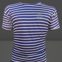 MEN'S NAVY BLUE LINING T-SHIRT