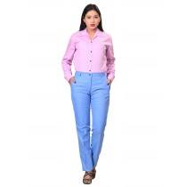 WOMEN'S BLUE TROUSERS