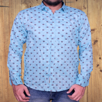 MEN'S SKY DOT PRINTED SHIRT