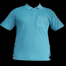 MEN'S LIGHT BLUE POLO T-SHIRT 