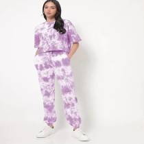 WOMEN'S WINE WHITE TRACK SUIT